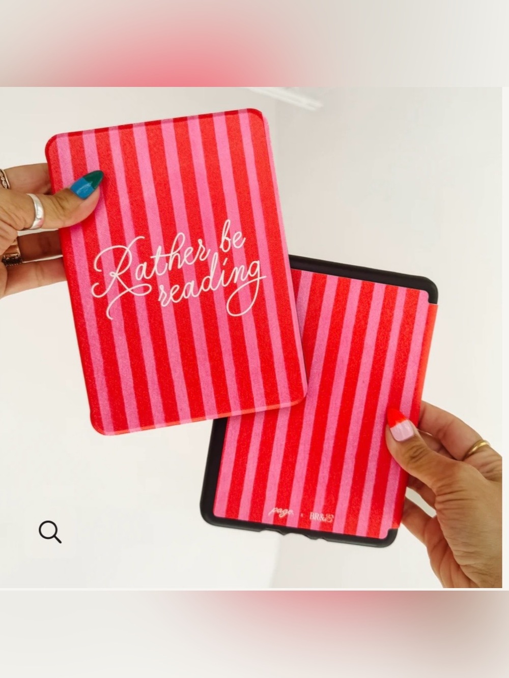 Page the Shop x BRB Kindle Case